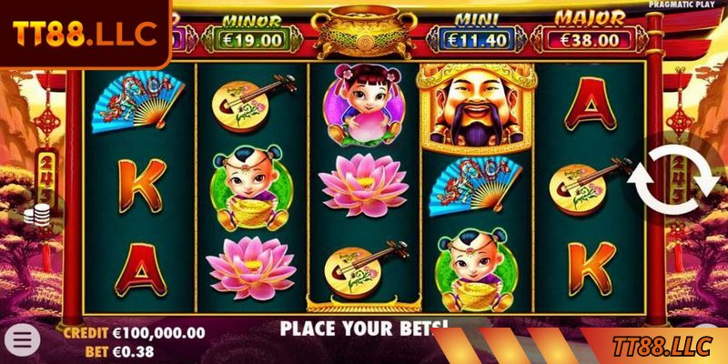 Các biểu tượng trong game đa dạng, thưởng hậu hĩnh