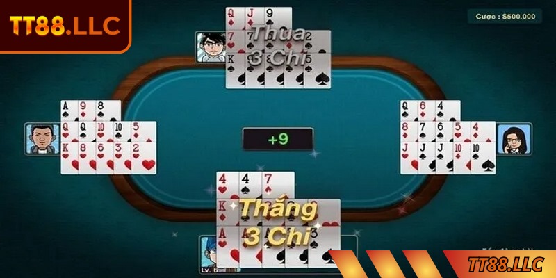 Sắp xếp các nhóm quân bài cân bằng giúp giảm rủi ro